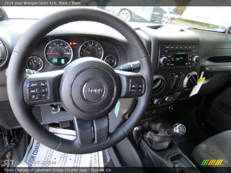 Black / Black 2014 Jeep Wrangler Sport 4x4