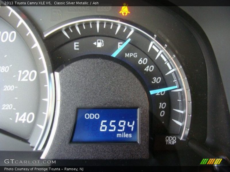 Classic Silver Metallic / Ash 2013 Toyota Camry XLE V6
