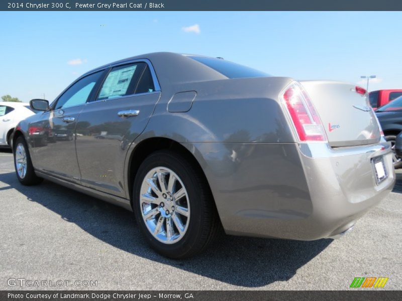 Pewter Grey Pearl Coat / Black 2014 Chrysler 300 C