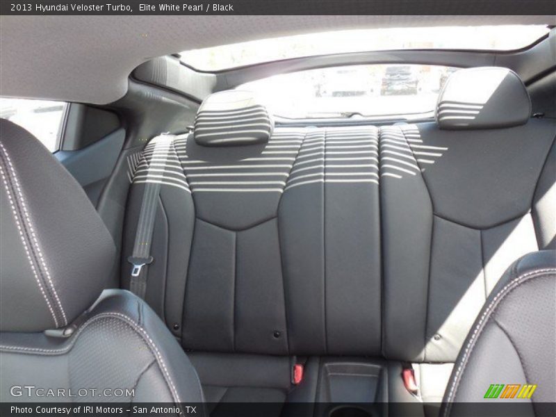 Elite White Pearl / Black 2013 Hyundai Veloster Turbo