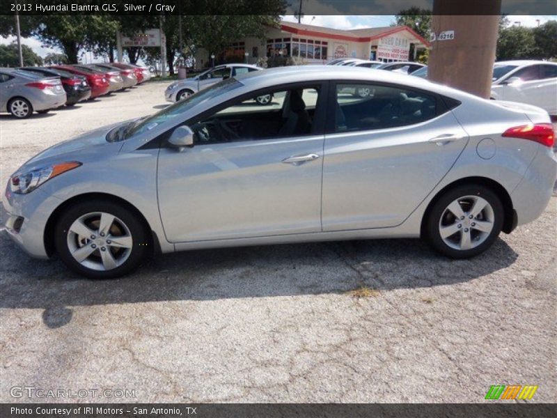 Silver / Gray 2013 Hyundai Elantra GLS