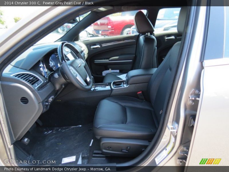 Pewter Grey Pearl Coat / Black 2014 Chrysler 300 C
