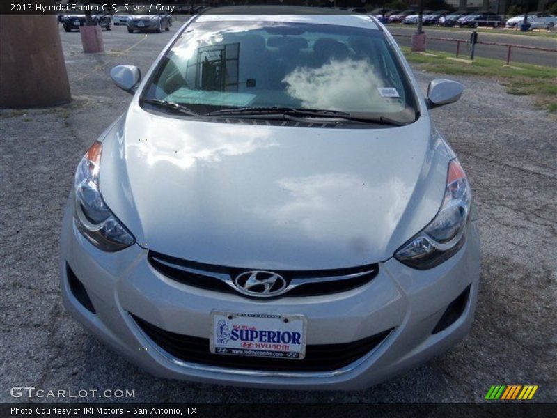 Silver / Gray 2013 Hyundai Elantra GLS