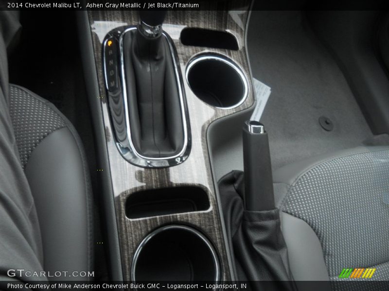 Ashen Gray Metallic / Jet Black/Titanium 2014 Chevrolet Malibu LT