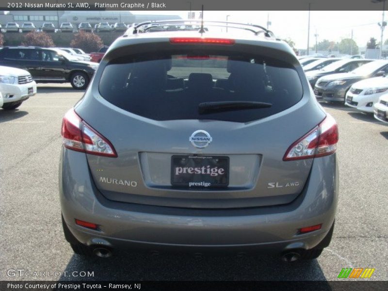 Platinum Graphite / Black 2012 Nissan Murano SL AWD