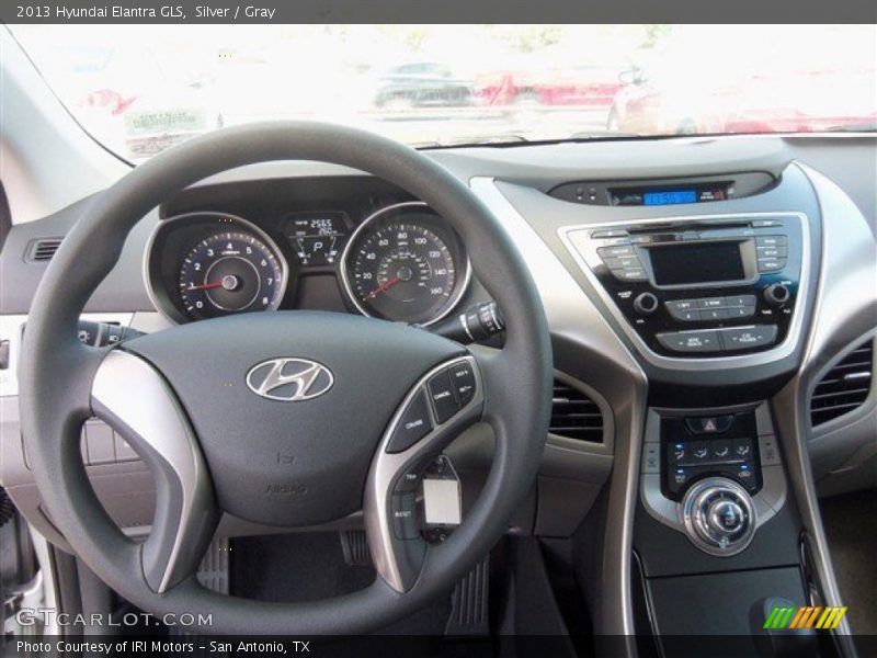 Silver / Gray 2013 Hyundai Elantra GLS