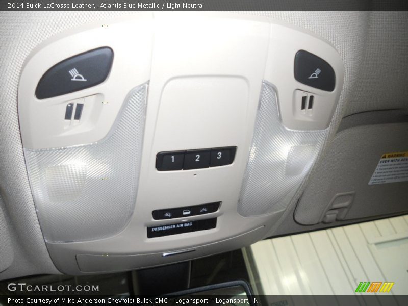 Atlantis Blue Metallic / Light Neutral 2014 Buick LaCrosse Leather