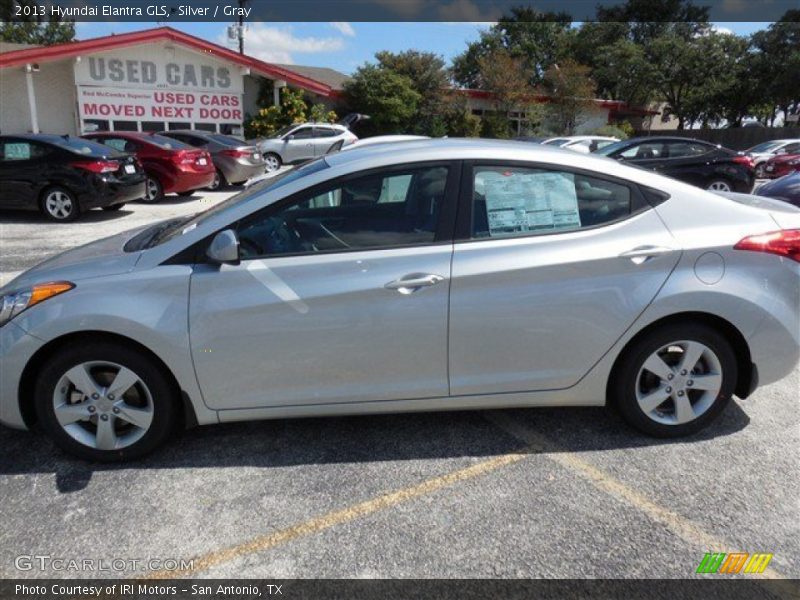 Silver / Gray 2013 Hyundai Elantra GLS