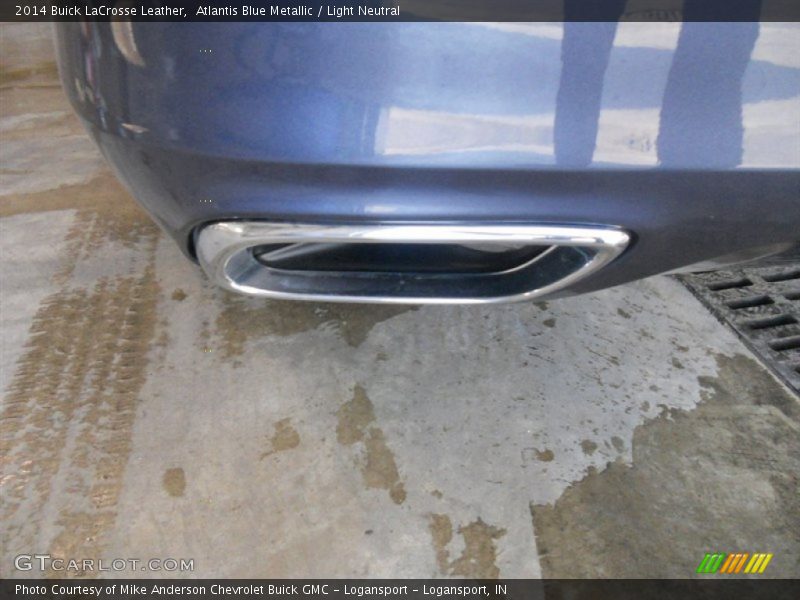 Exhaust of 2014 LaCrosse Leather