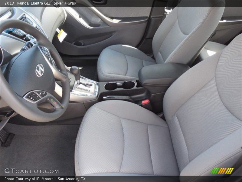 Silver / Gray 2013 Hyundai Elantra GLS