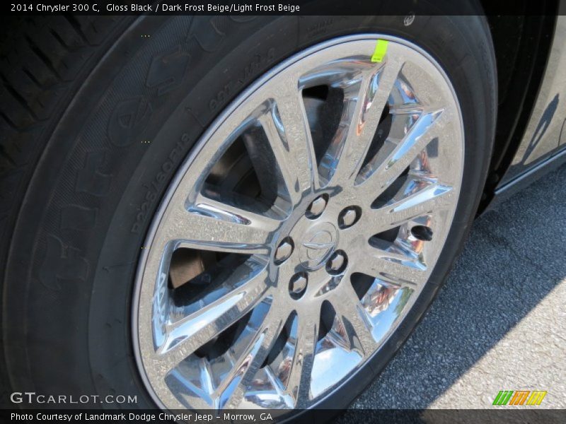 Gloss Black / Dark Frost Beige/Light Frost Beige 2014 Chrysler 300 C