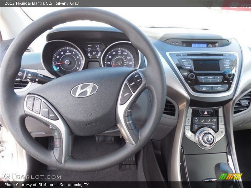 Silver / Gray 2013 Hyundai Elantra GLS
