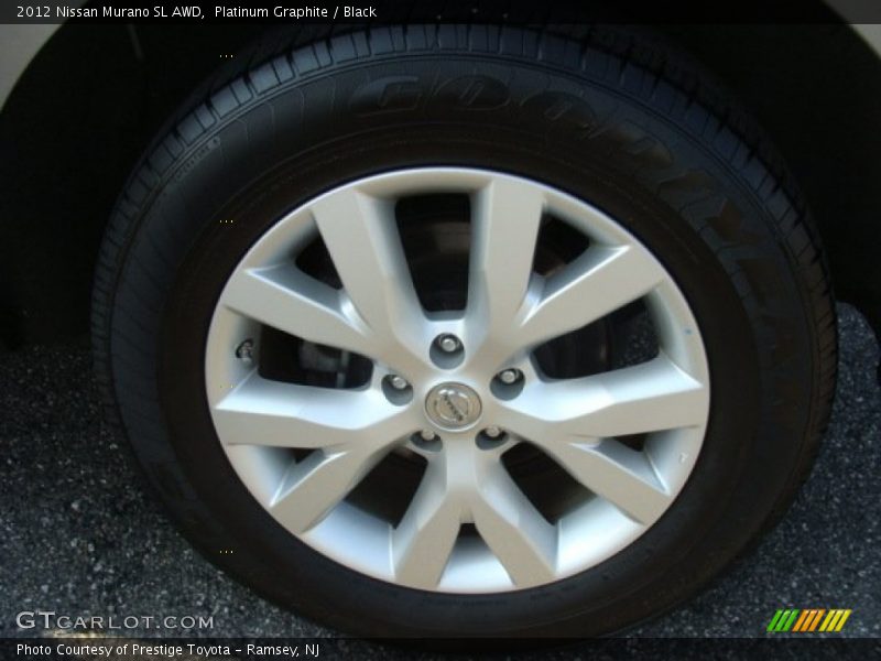Platinum Graphite / Black 2012 Nissan Murano SL AWD