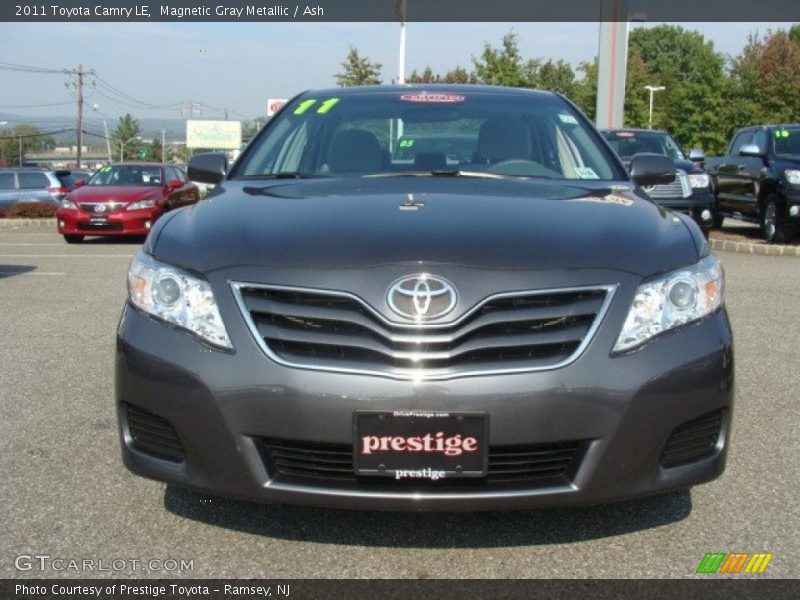 Magnetic Gray Metallic / Ash 2011 Toyota Camry LE