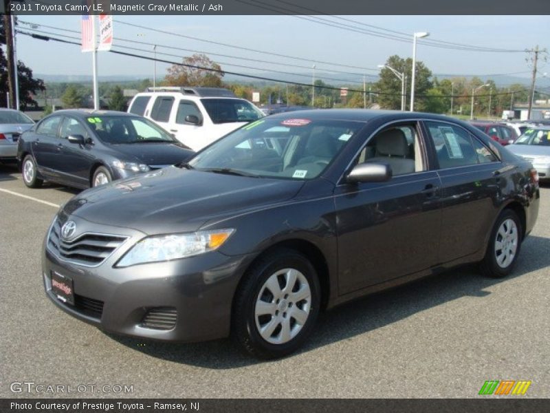 Magnetic Gray Metallic / Ash 2011 Toyota Camry LE