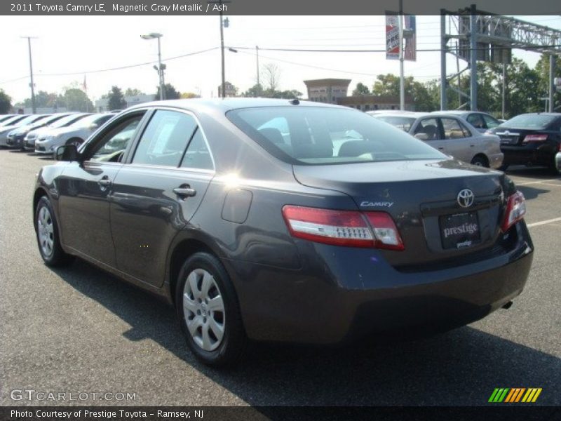 Magnetic Gray Metallic / Ash 2011 Toyota Camry LE