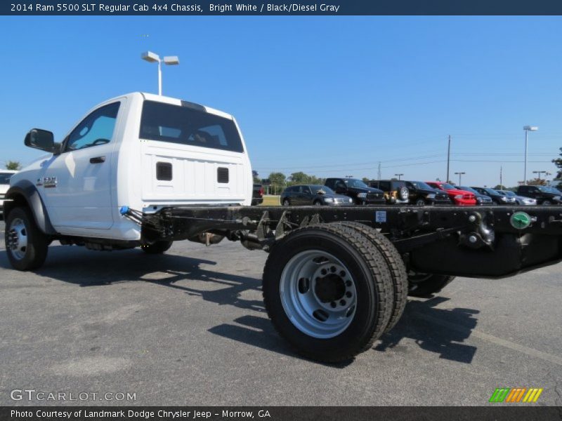 Bright White / Black/Diesel Gray 2014 Ram 5500 SLT Regular Cab 4x4 Chassis