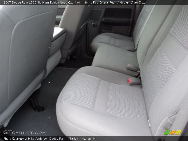 Inferno Red Crystal Pearl / Medium Slate Gray 2007 Dodge Ram 1500 Big Horn Edition Quad Cab 4x4