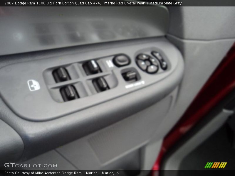 Inferno Red Crystal Pearl / Medium Slate Gray 2007 Dodge Ram 1500 Big Horn Edition Quad Cab 4x4
