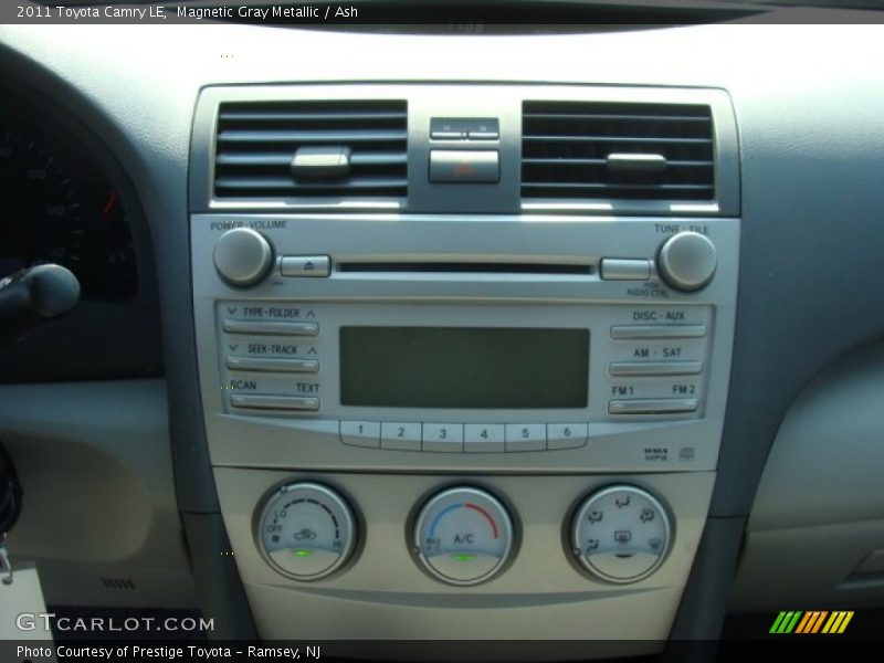 Magnetic Gray Metallic / Ash 2011 Toyota Camry LE