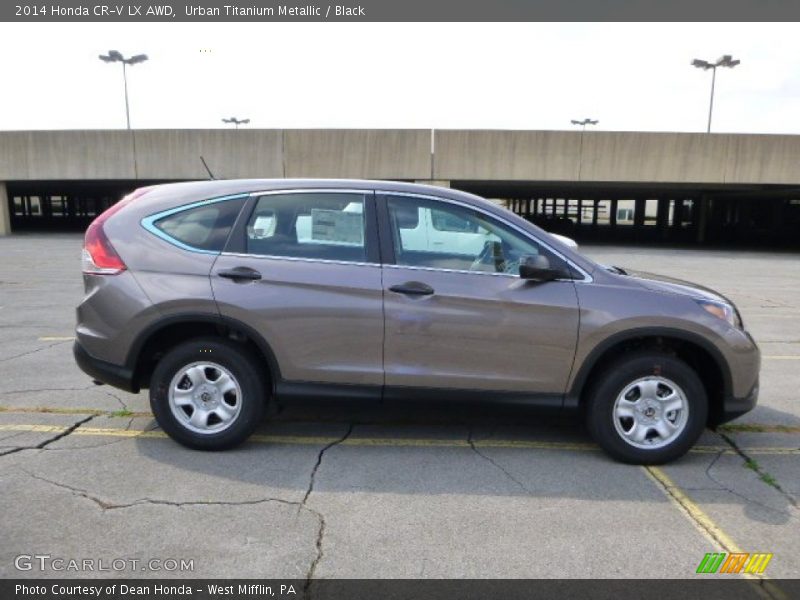 Urban Titanium Metallic / Black 2014 Honda CR-V LX AWD