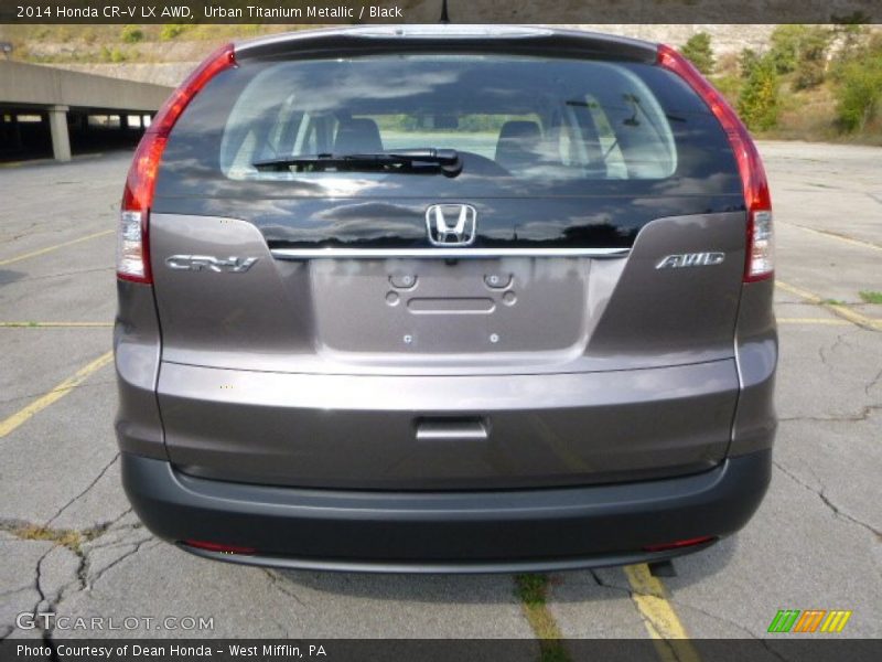 Urban Titanium Metallic / Black 2014 Honda CR-V LX AWD