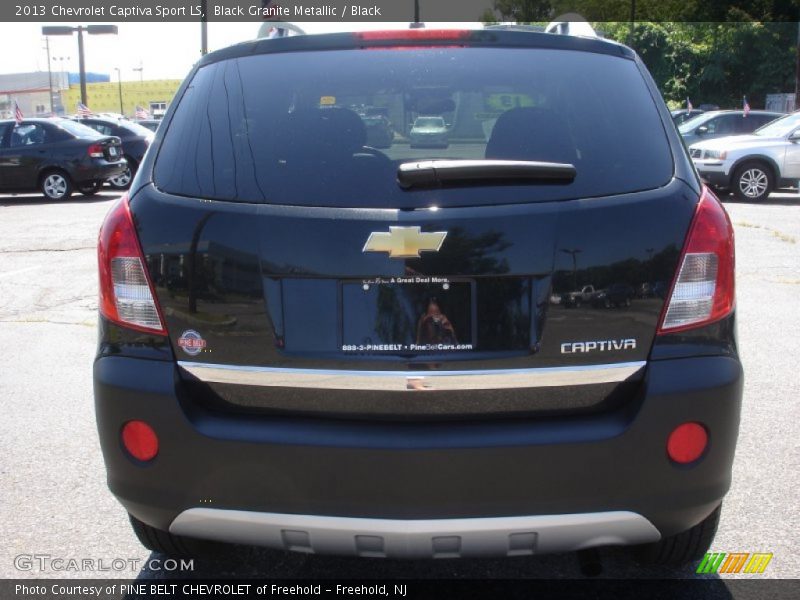 Black Granite Metallic / Black 2013 Chevrolet Captiva Sport LS