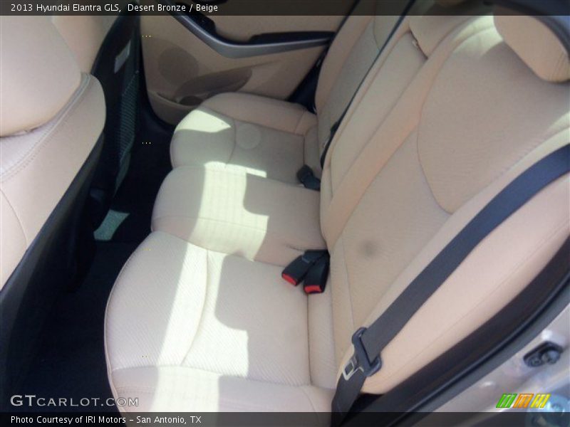Desert Bronze / Beige 2013 Hyundai Elantra GLS