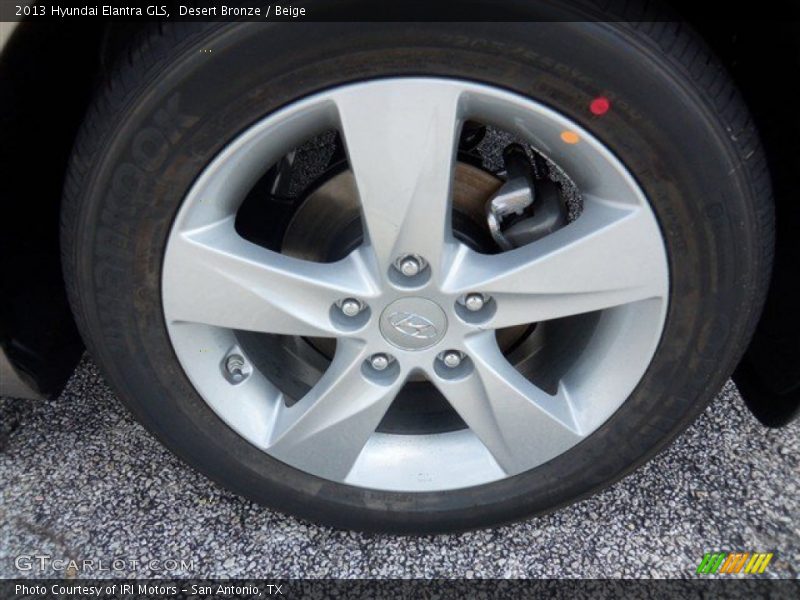 Desert Bronze / Beige 2013 Hyundai Elantra GLS