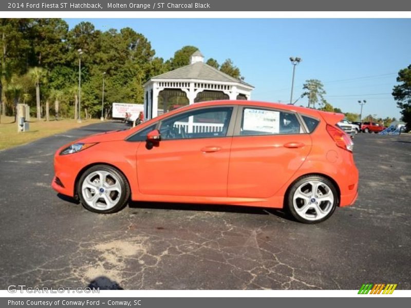  2014 Fiesta ST Hatchback Molten Orange