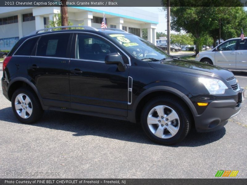 Black Granite Metallic / Black 2013 Chevrolet Captiva Sport LS