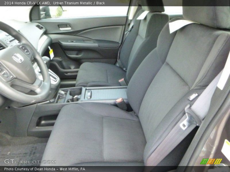 Urban Titanium Metallic / Black 2014 Honda CR-V LX AWD
