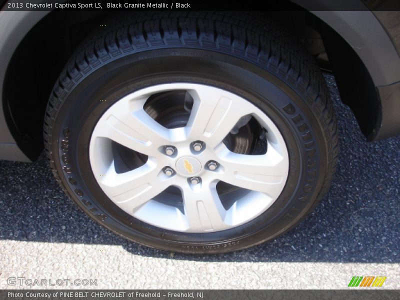 Black Granite Metallic / Black 2013 Chevrolet Captiva Sport LS