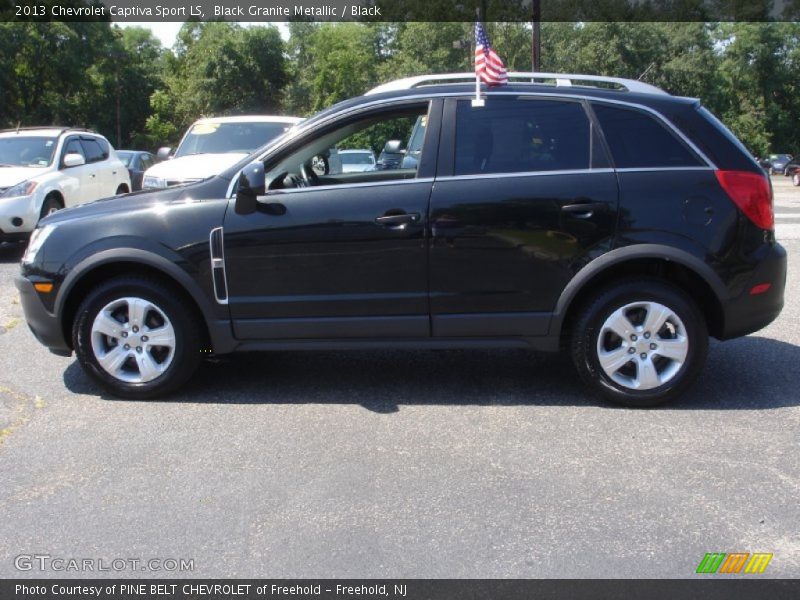 Black Granite Metallic / Black 2013 Chevrolet Captiva Sport LS
