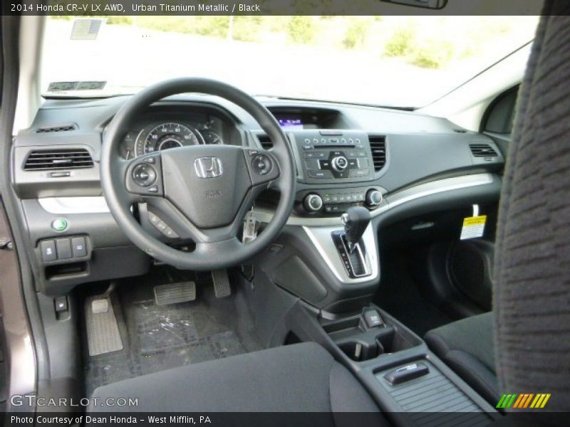 Urban Titanium Metallic / Black 2014 Honda CR-V LX AWD