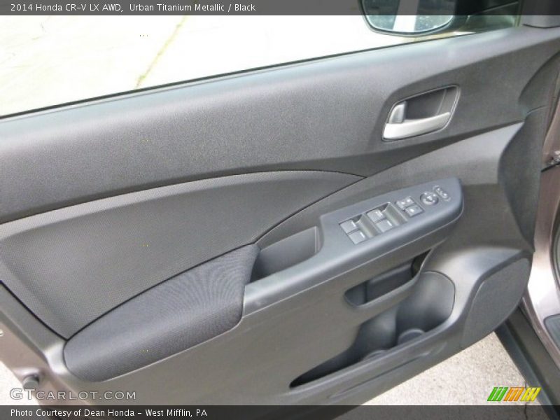 Urban Titanium Metallic / Black 2014 Honda CR-V LX AWD