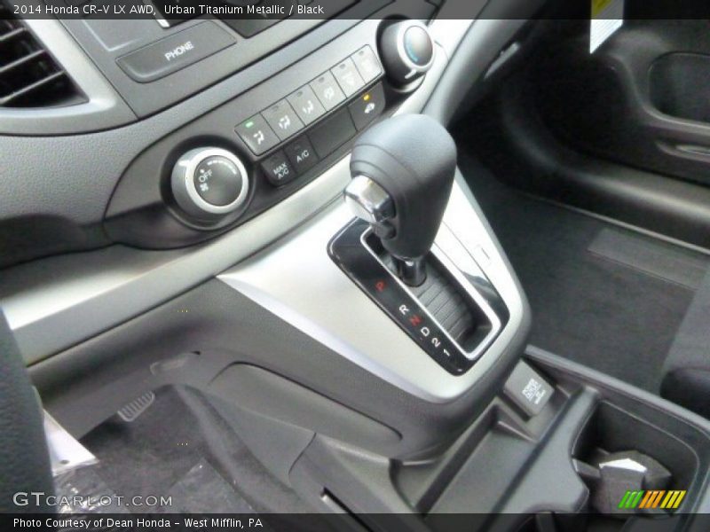Urban Titanium Metallic / Black 2014 Honda CR-V LX AWD