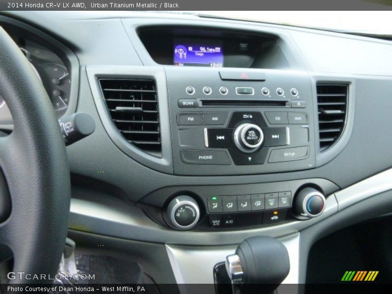 Urban Titanium Metallic / Black 2014 Honda CR-V LX AWD