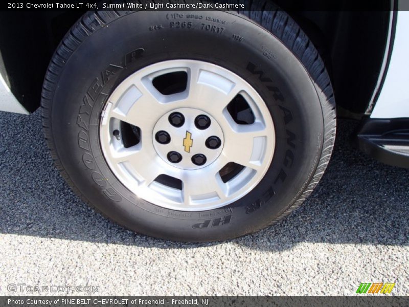 Summit White / Light Cashmere/Dark Cashmere 2013 Chevrolet Tahoe LT 4x4