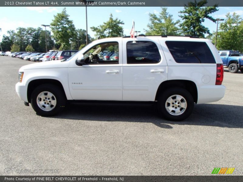 Summit White / Light Cashmere/Dark Cashmere 2013 Chevrolet Tahoe LT 4x4