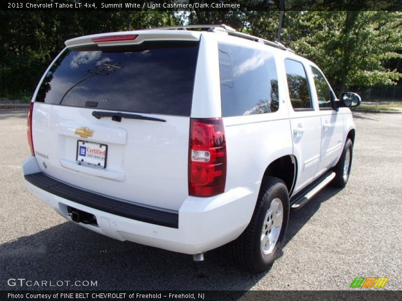 Summit White / Light Cashmere/Dark Cashmere 2013 Chevrolet Tahoe LT 4x4