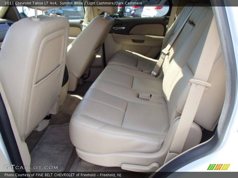 Summit White / Light Cashmere/Dark Cashmere 2013 Chevrolet Tahoe LT 4x4