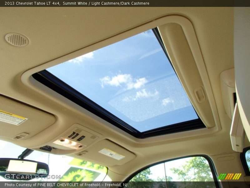 Summit White / Light Cashmere/Dark Cashmere 2013 Chevrolet Tahoe LT 4x4