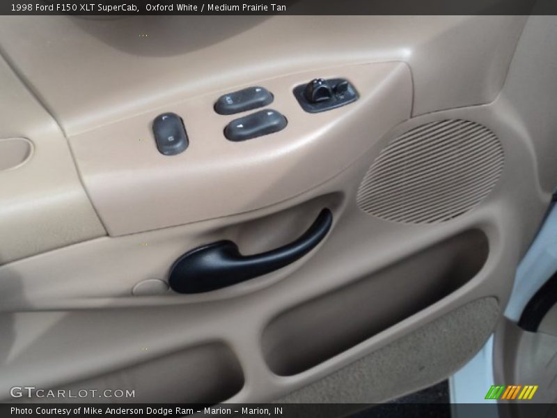 Oxford White / Medium Prairie Tan 1998 Ford F150 XLT SuperCab