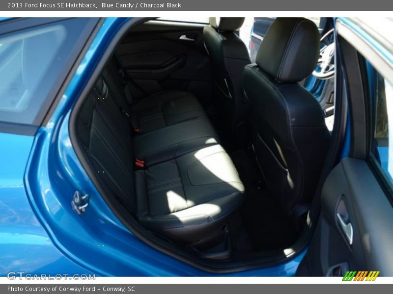 Blue Candy / Charcoal Black 2013 Ford Focus SE Hatchback