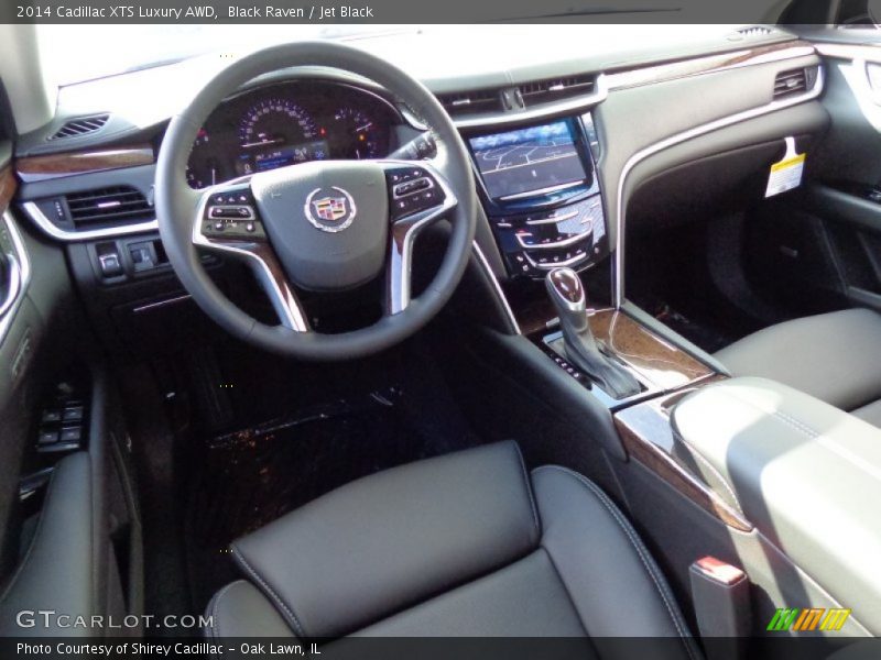 Jet Black Interior - 2014 XTS Luxury AWD 