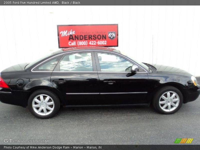 Black / Black 2005 Ford Five Hundred Limited AWD