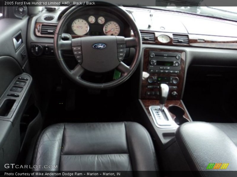 Black / Black 2005 Ford Five Hundred Limited AWD