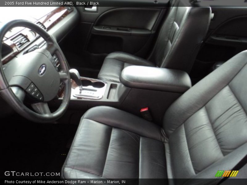 Black / Black 2005 Ford Five Hundred Limited AWD