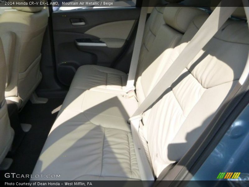 Mountain Air Metallic / Beige 2014 Honda CR-V EX-L AWD